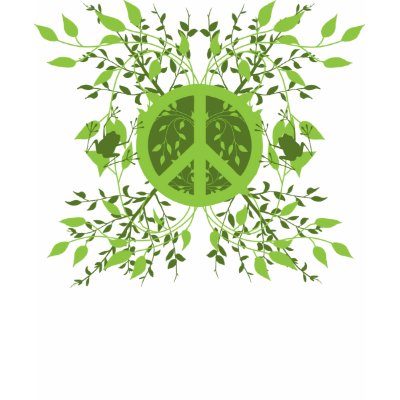 Green Peace Shirt by littleamylee