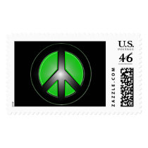 green peace sign postage by bashaa green peace sign postage