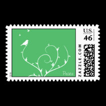 Green Peace Stamps