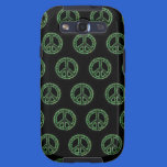 Green Peace Tiled Samsung Galaxy Case casemate cases