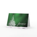 Green peaceful Holiday Card by aslentz Green peaceful Holiday Card
