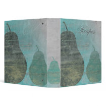 Green Pear Recipe Binder