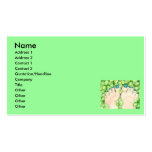 Green Pedicure Business Cards