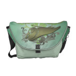 Green Pegasus Urban Messenger Bag