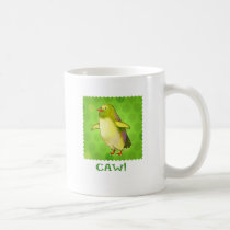Green Penguin Mug(right handle)