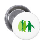 Green Penguins Pins