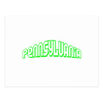 Green Pennsylvania Post Cards