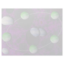 Green penta-ring Orbit Letterhead Design