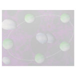 Green penta-ring Orbit Letterhead Design
