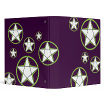 Green Pentacle Binder