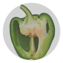 Green pepper stickers by Thorninger Green pepper stickers