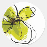 Green Petals - Stickers