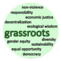 Green philosophy and values stickers