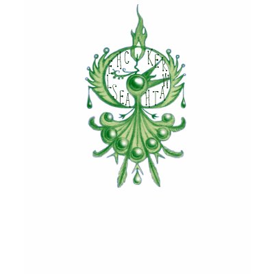 Green Phoenix Eco Tee T-shirts by ChelseaKerwath