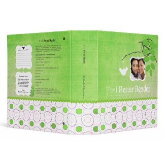 Green Photo Feel Better Binder