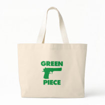 Green Piece Canvas Bag