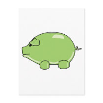 Green Pig postcards by greenpig Green Pig postcards