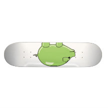 Green Pig Skateboard