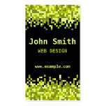 Green Pixels Business Card