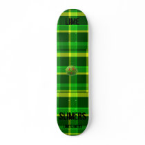 green plaid, green plaid, green plaid, lime, Li... skateboards by Limeslimers green plaid, green plaid, green plaid, lime, Li... skateboards