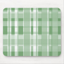 Green Plaid Mousepad
