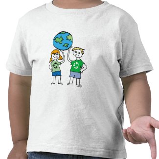 Green Planet Kids Earth Day T-shirt shirt