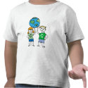 Green Planet Kids Earth Day T-shirt shirt
