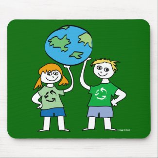 Green Planet Kids mousepad
