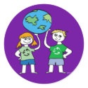 Green Planet Kids sticker