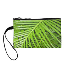 Green Plant Coin Purse