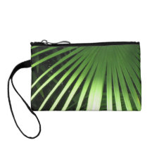 Green Plant Coin Purse