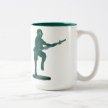 Green Plastic Army Man mugs