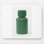 green plastic pills bottle mousepad