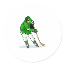 Green Player stickers