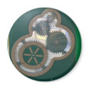 Green Playground Gears magnets