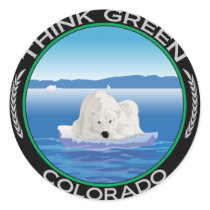 Green Polar Colorado stickers