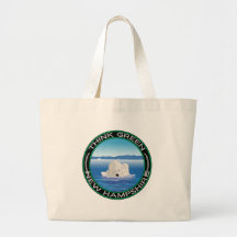 Green Polar New Hampshire Tote Bag