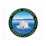 Green Polar Pennsylvania Postcard