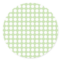 Green Polka Dots Sticker by teeboutique Green Polka Dots Sticker
