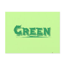 Green postcards