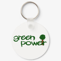 Green Power keychains by worldsfair Green Power keychains