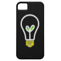 Green Power Lamp iPhone 5 Covers