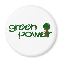 Green Power magnets by worldsfair Green Power magnets