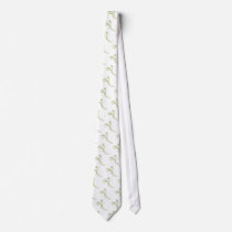 Green Praying Mantis Logo Custom Tie