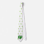 Green Present tie