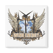 Green Pride Wind Montana magnets