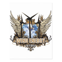 Green Pride Wind Montana postcards