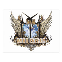 Green Pride Wind Montana postcards