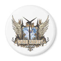 Green Pride Wind Montana magnets