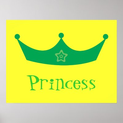 princess crown template to print. Green Princess Crown